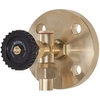 Level gauge upper valve fig. 586BO brass/NBR PN10 DN20